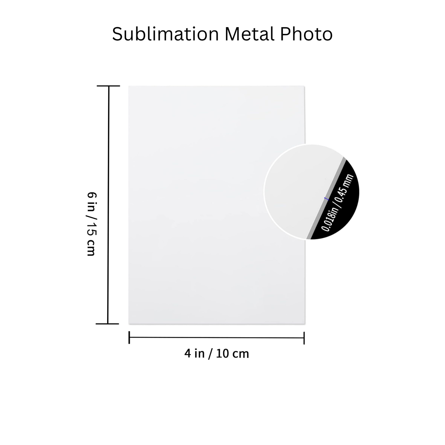 Metal Photo Slate - Sublimation