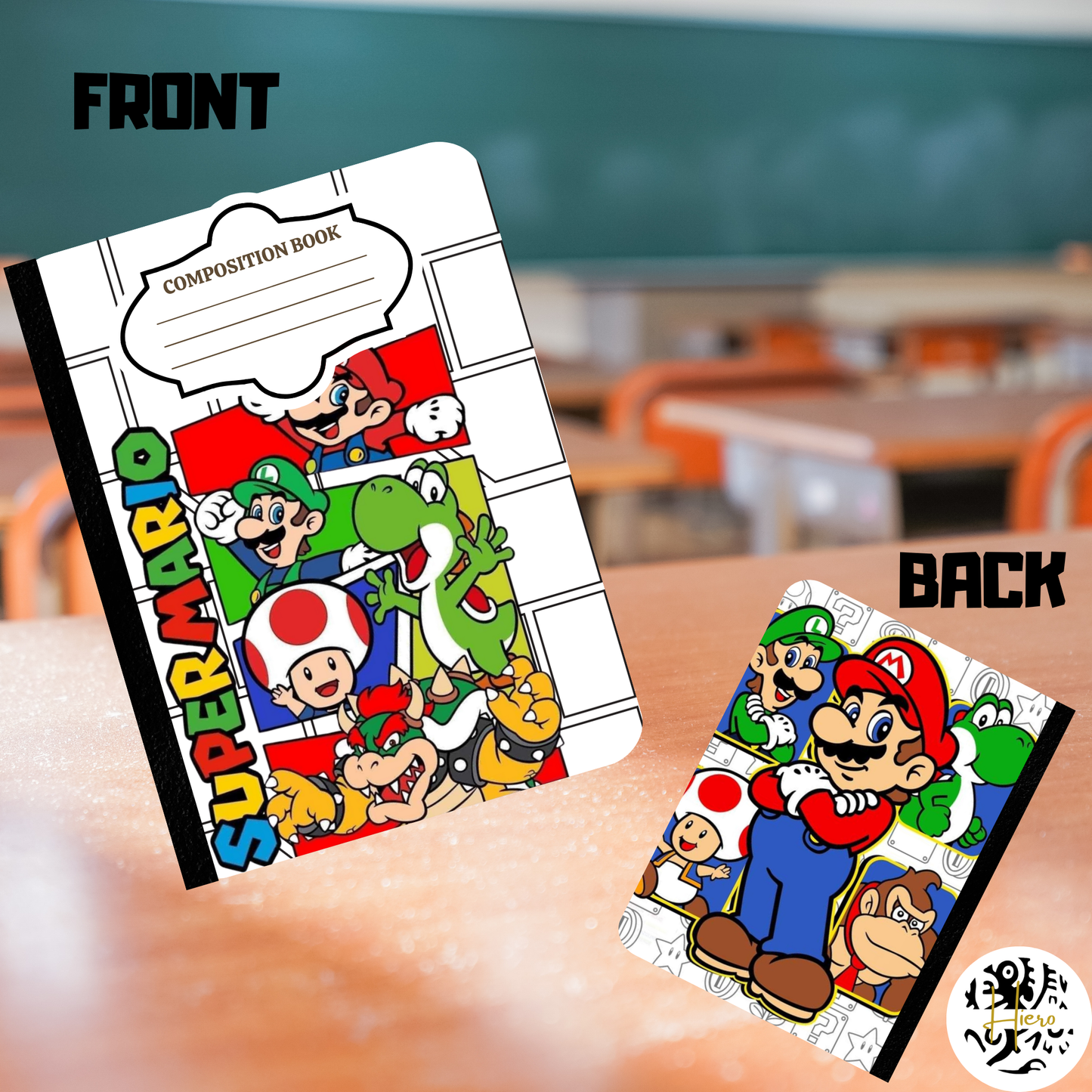 Composition Notebook - Super Brothers