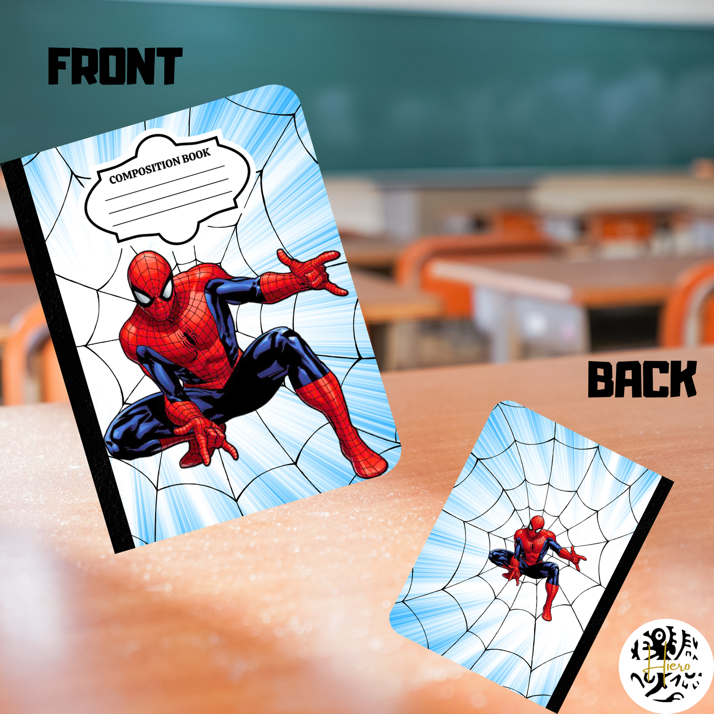 Composition Notebook - Web Slinger