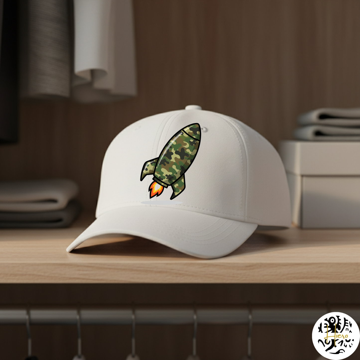 Everyday Signature Sports Cap - Camo Rocket