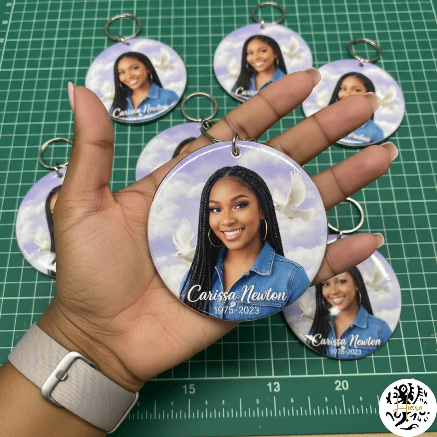 Memorial Badge/Button - 2.25 inch