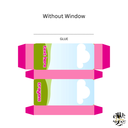 Party Favors - Crayon Box (Digital File)