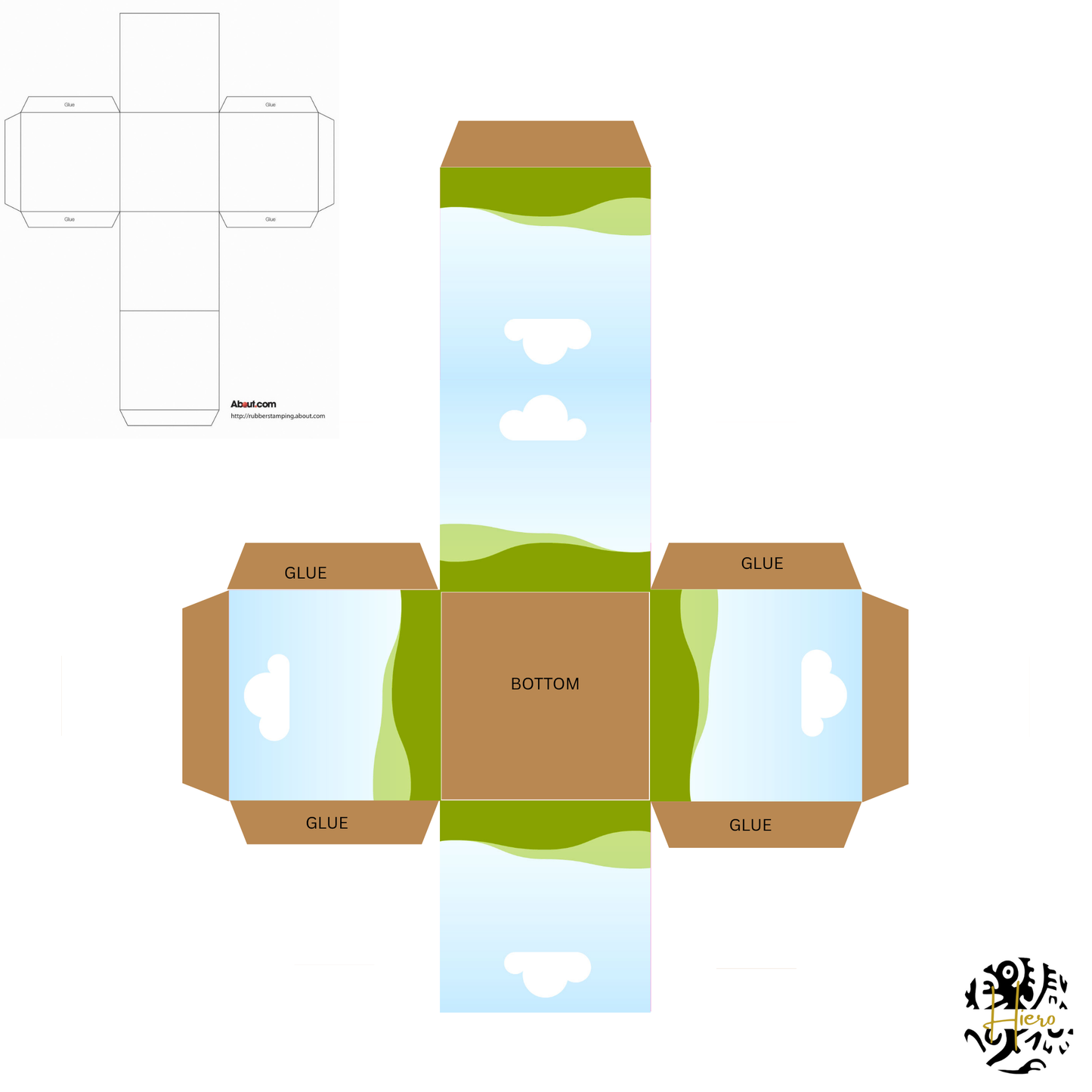 Custom Treat Boxes - Cube Box