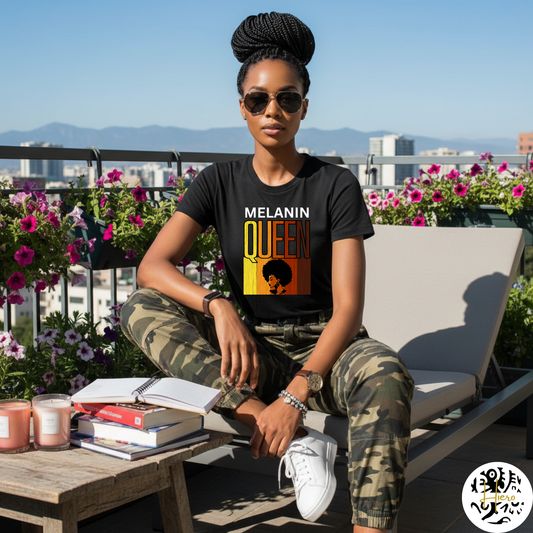 Melanin Collection T-Shirt - Melanin Queen