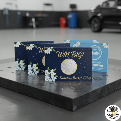 Scratch or Peel-Off Cards