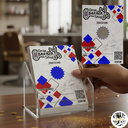 Scratch or Peel-Off Cards