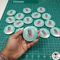 Memorial Badge/Button - 2.25 inch