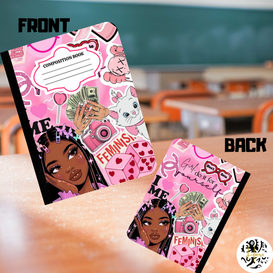 Composition Notebook - Girl Power