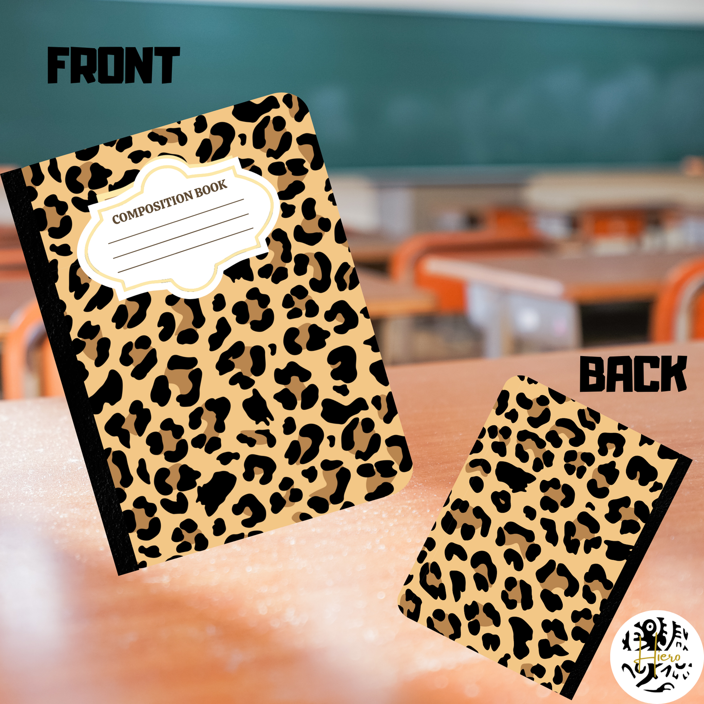 Composition Notebook - Leopard Print