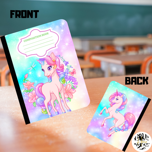Composition Notebook - Pretty Pony