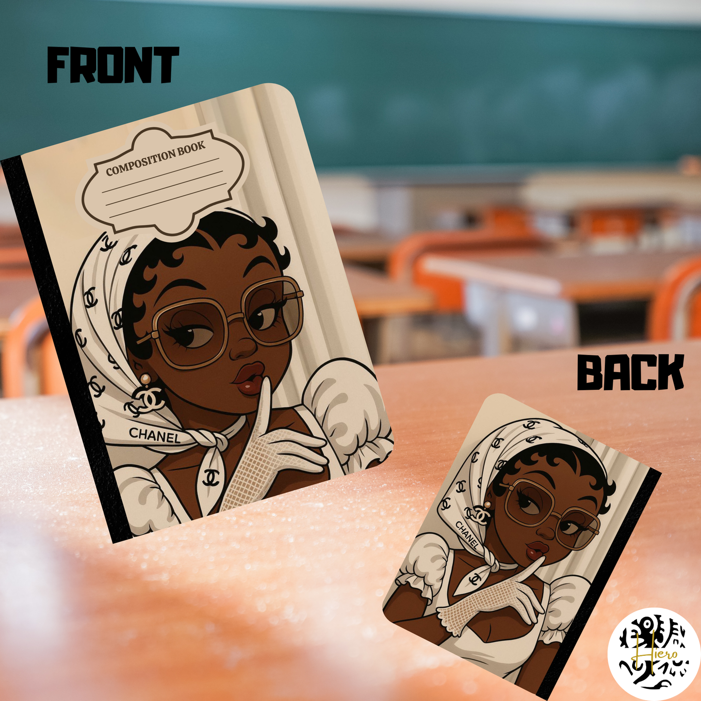 Composition Notebook - Choco Girl