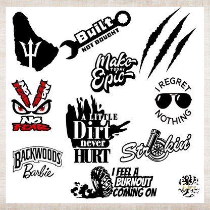 Stickers - Vinyl - Medium