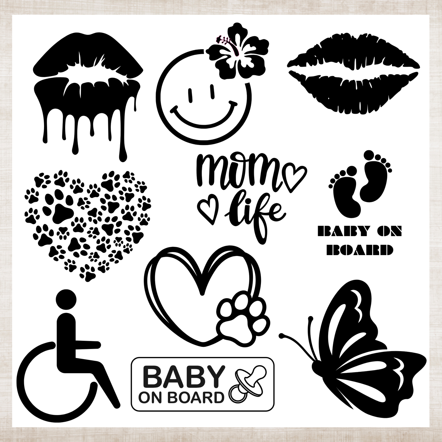 Stickers - Vinyl - Medium