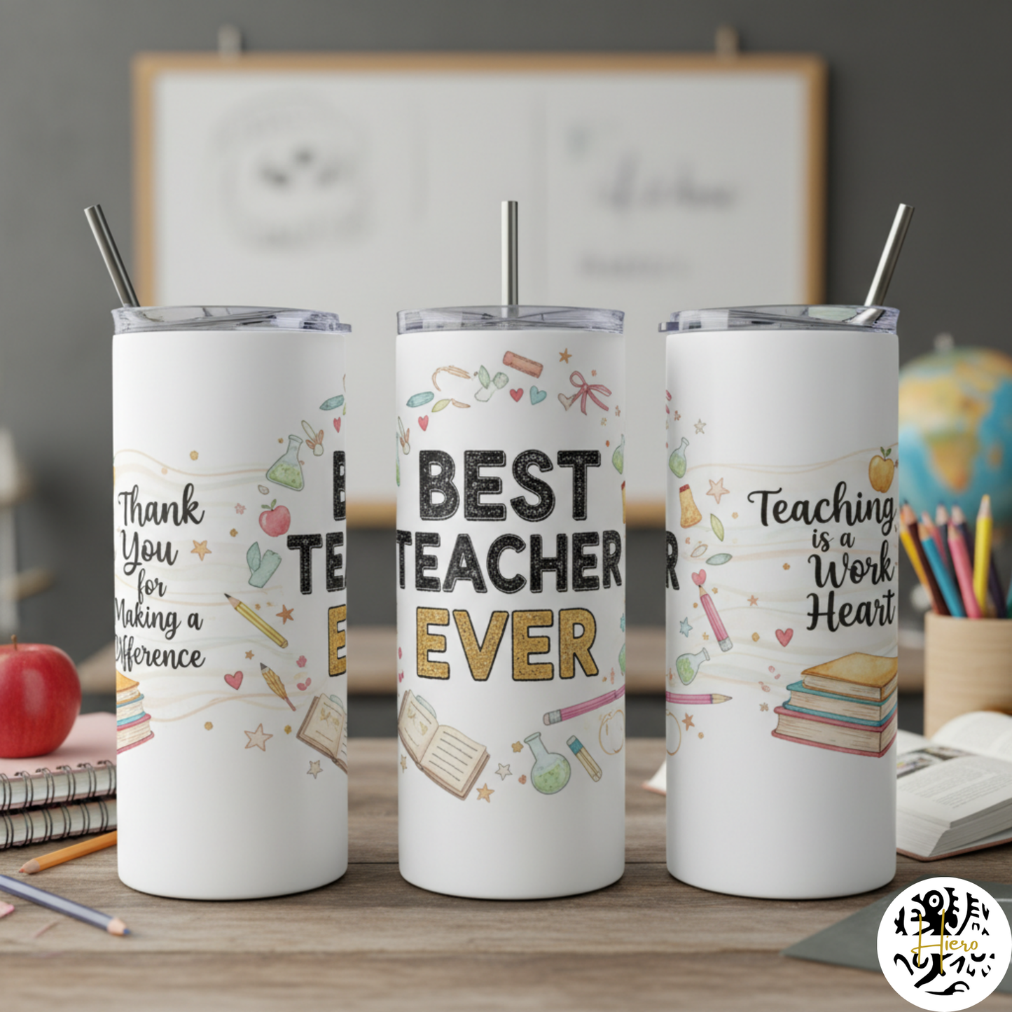 Teacher Appreciation - 15 oz Tumbler