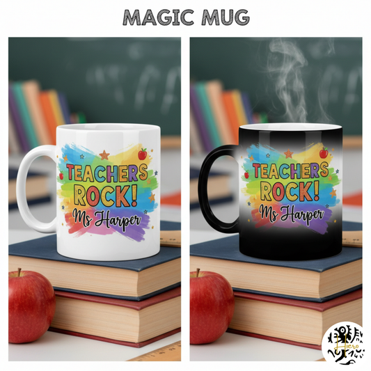 Teacher Appreciation - 11 oz Magic Mug