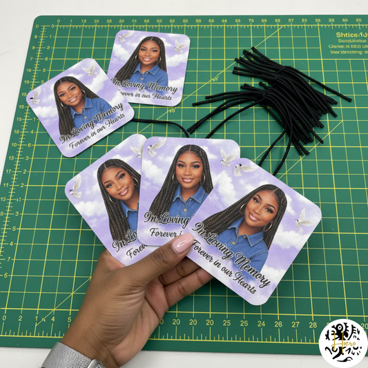 Funeral Keepsake - Air Freshener