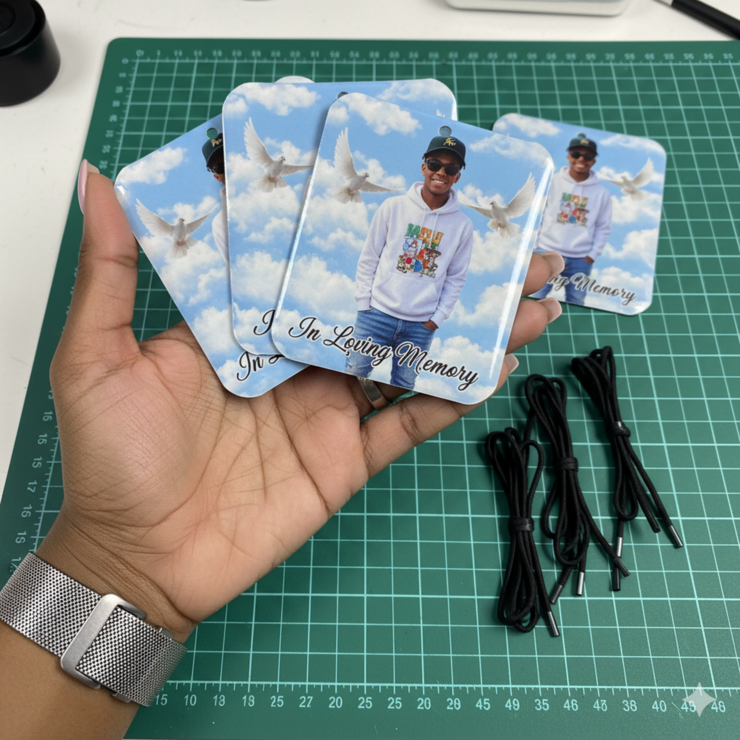 Funeral Keepsake - Air Freshener