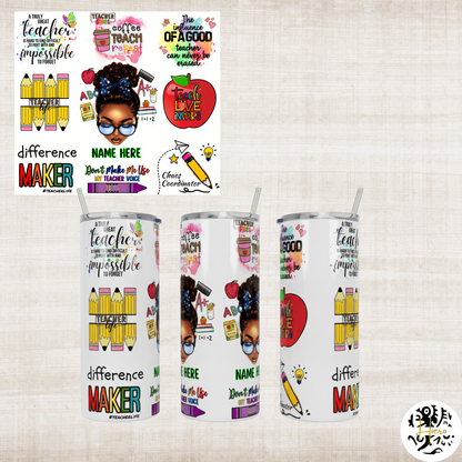 Custom Sublimation Transfers - 8.5 x 11 inch