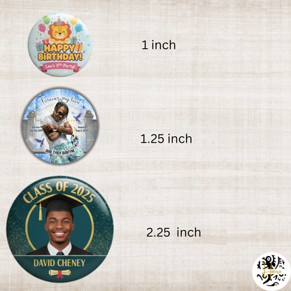 Badges - 1 inch