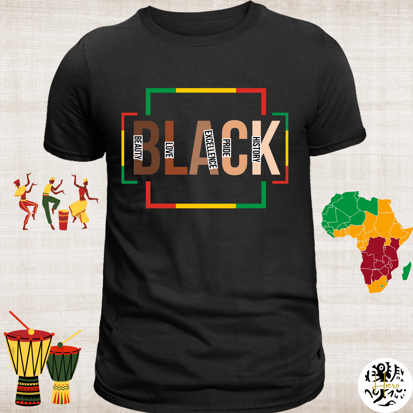 Black History Shirt - Adult XL to XXL