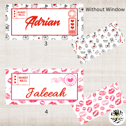 Valentine's Money Envelopes