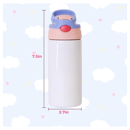 12 oz Customized Tumbler - Kid's Flip-top