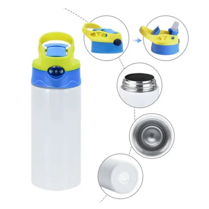 12 oz Customized Tumbler - Kid's Flip-top