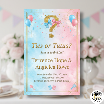 Invitation - Printed