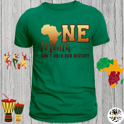 Black History Shirt - Adult XL to XXL