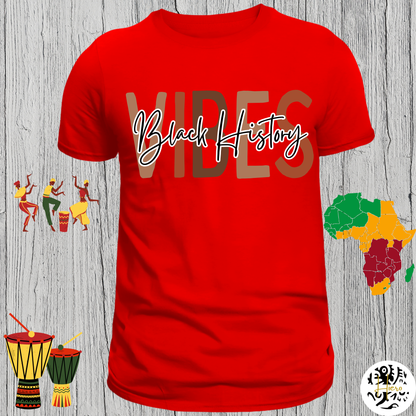 Black History Shirt - Adult Small - Large