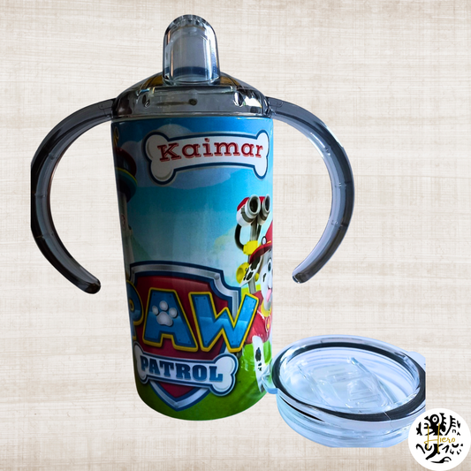 12 oz Customized Tumbler - Kid's Sippy Cup