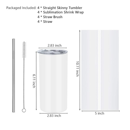 15 oz Customized Tumbler - Straight