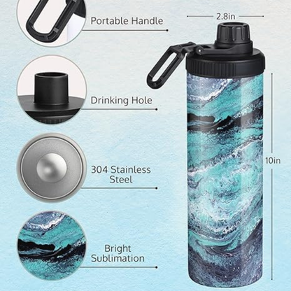 20 oz Customized Tumbler - Sports Cap